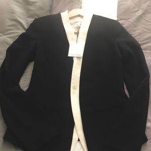 Clavin Klein black blazer work wear formal